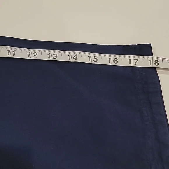 Erika Drawstring Elastic Waist Capris Blue Medium - Picture 10 of 11